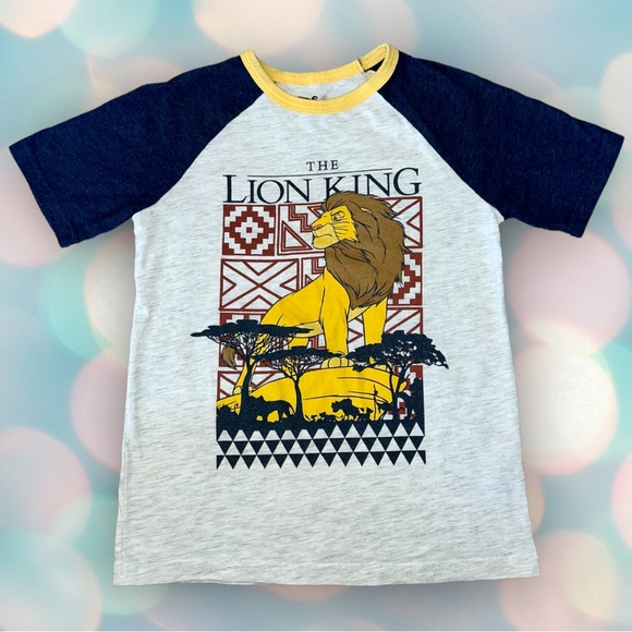 Disney Lion King Boy’s Tee Shirt Top Size 7